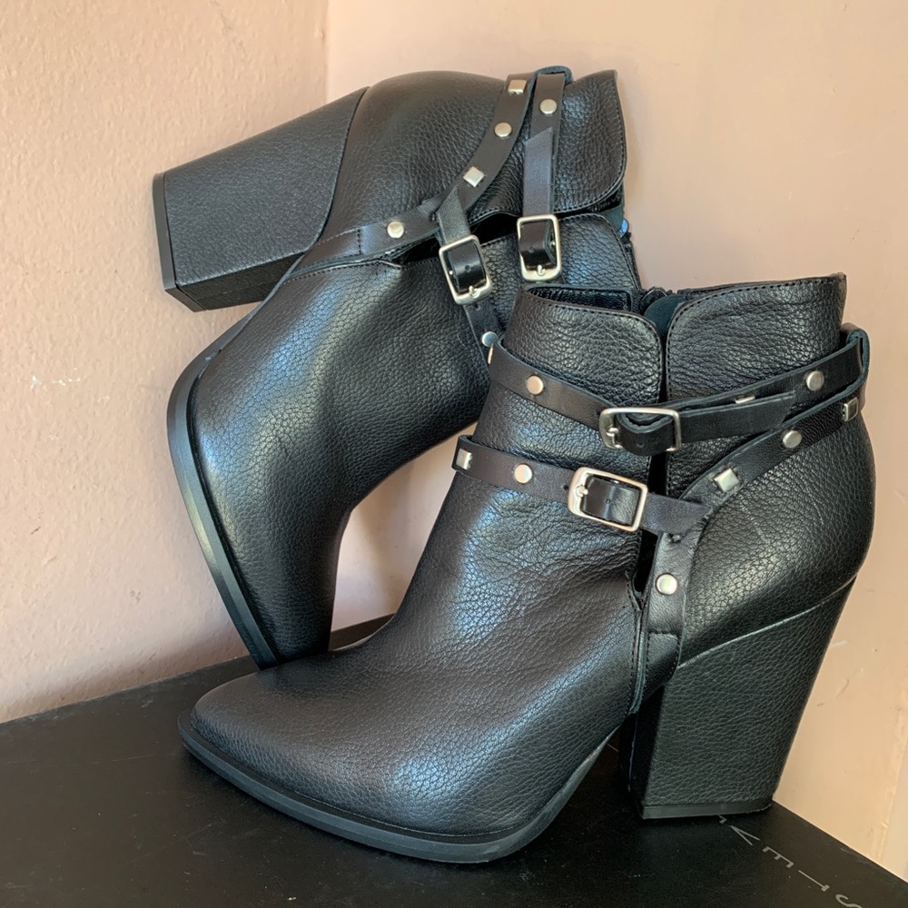 Steven by Steve Madden Thompson Black Bootie